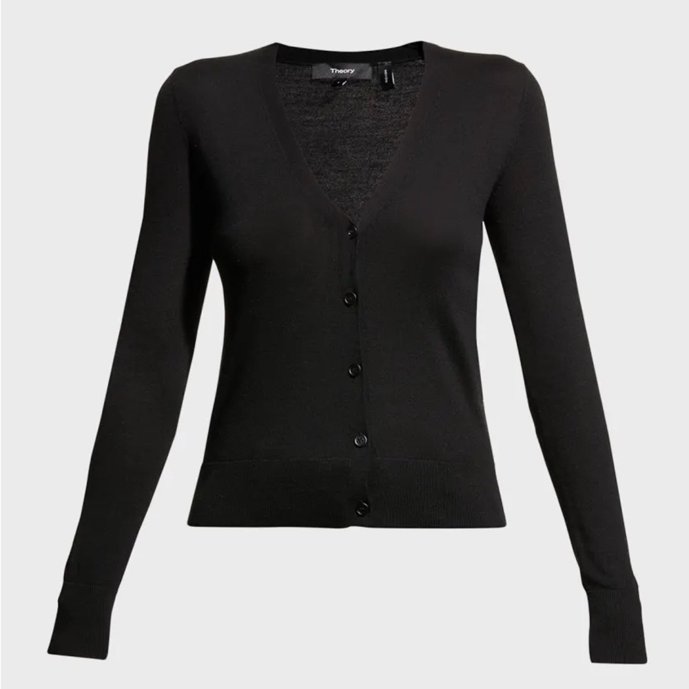 Theory 100% merino wool cardigan